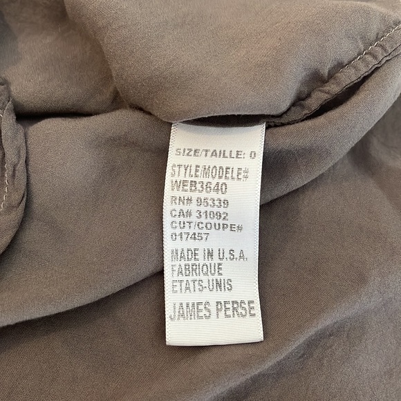 James Perse Soft Shell button up - Picture 7 of 7